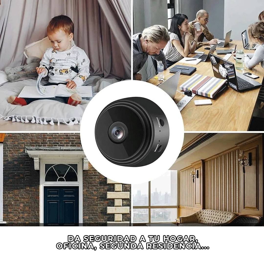 Mini Cámara Espía WiFi 1080p HD — Compra 1 y Llévate la Segunda ¡GRATIS!