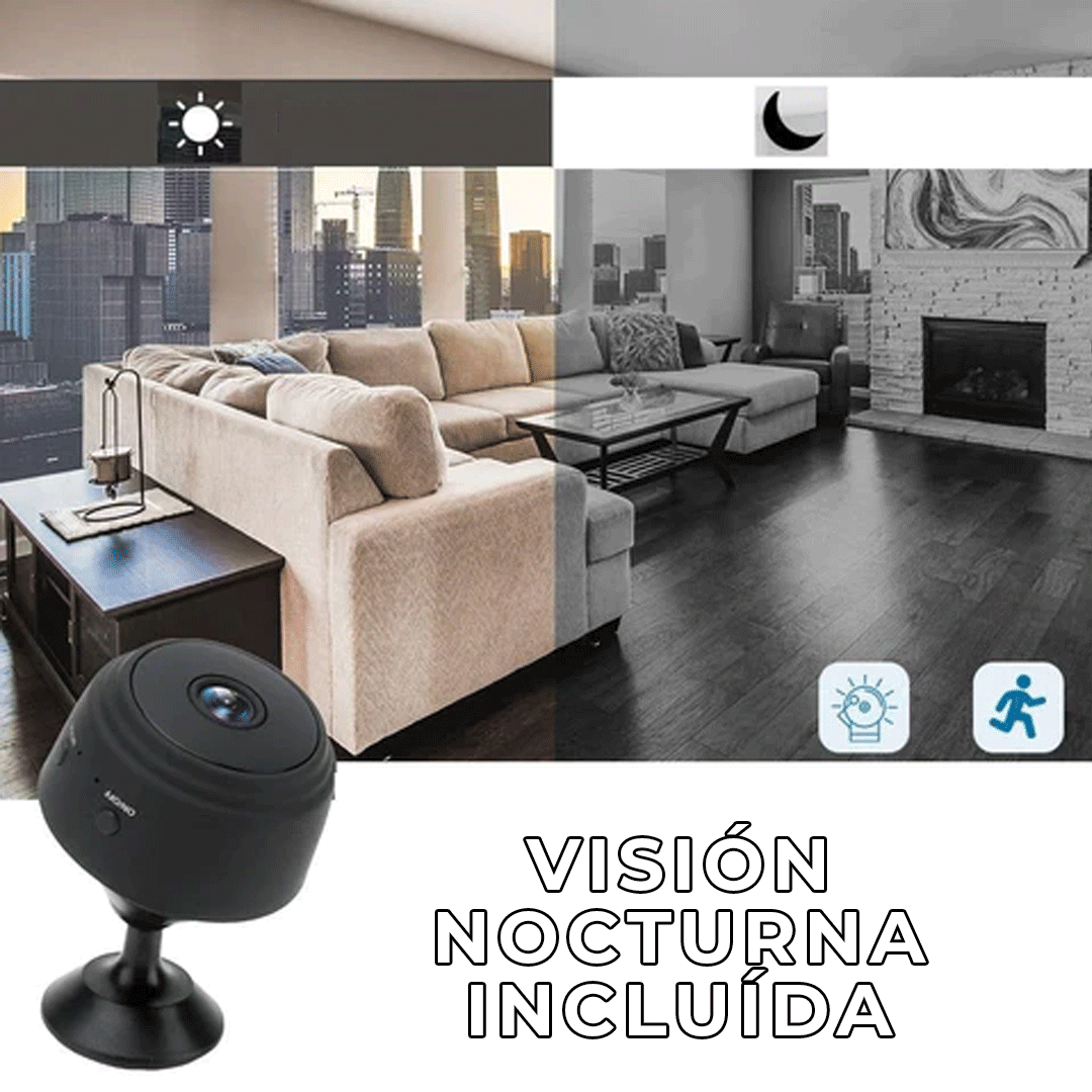 Mini Cámara Espía WiFi 1080p HD — Compra 1 y Llévate la Segunda ¡GRATIS!
