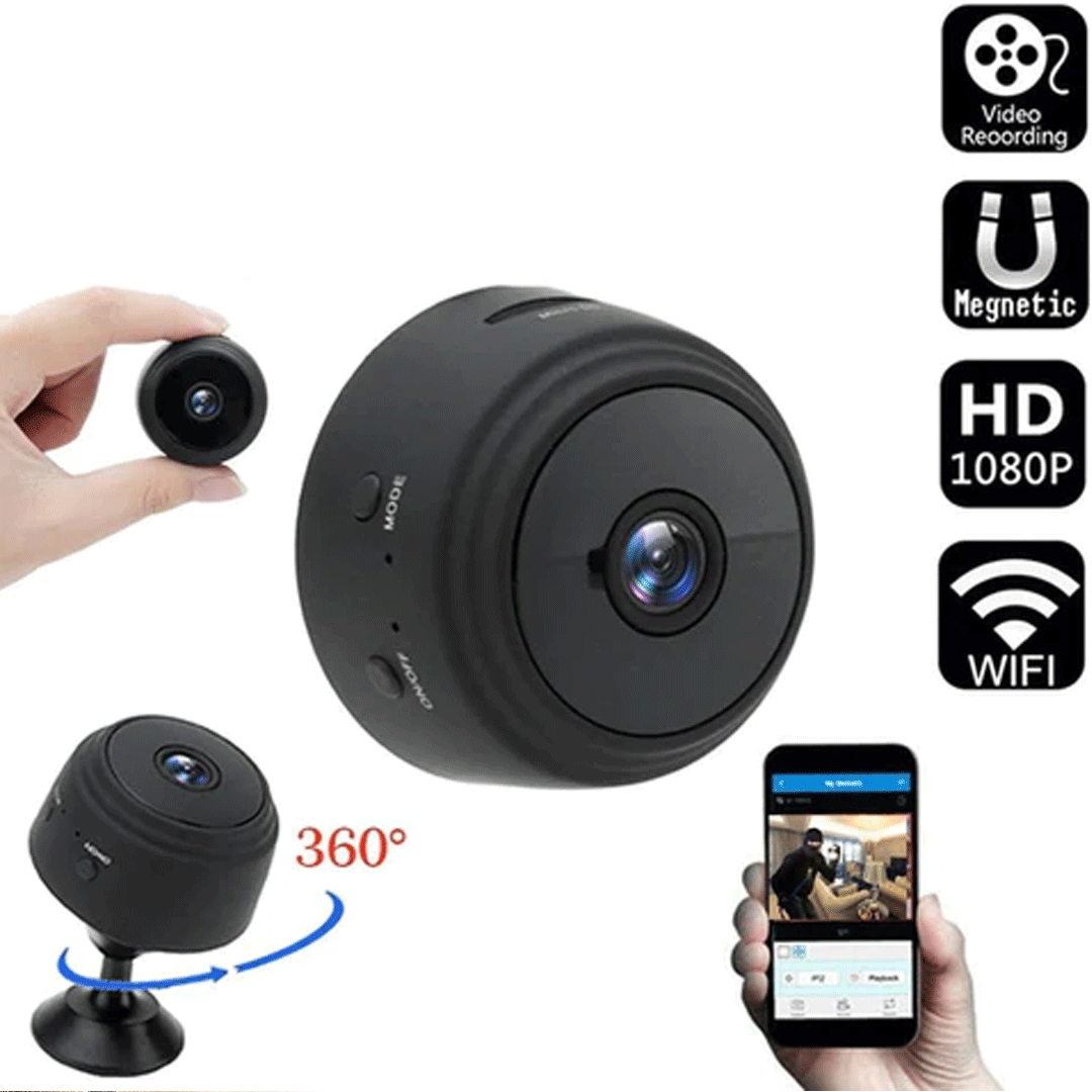 Mini Cámara Espía WiFi 1080p HD — Compra 1 y Llévate la Segunda ¡GRATIS!