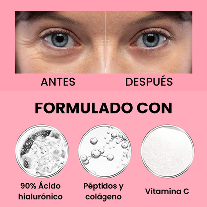 ✨ 50 Aplicaciones Bioaqua Anti Ojeras | Rejuvenece tu Mirada y Reduce Bolsas